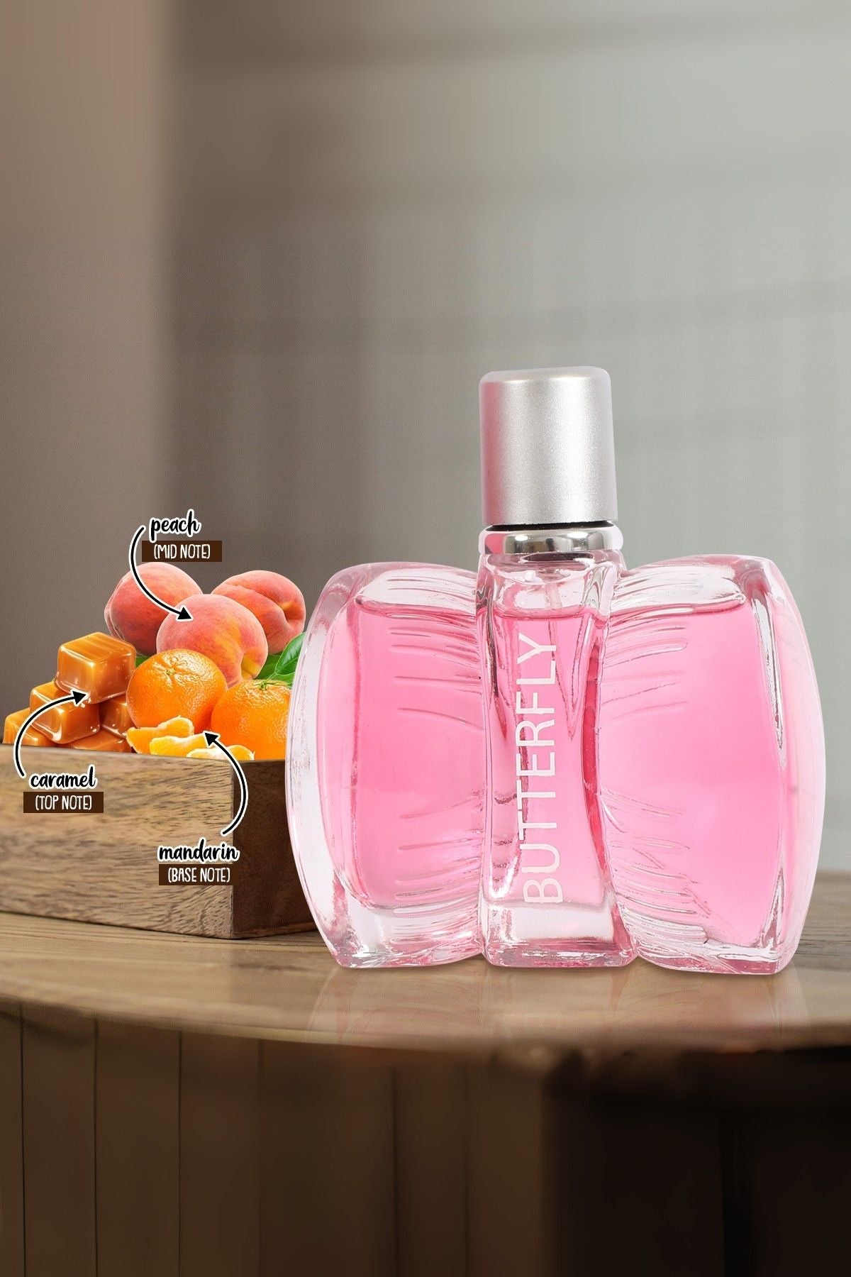 BUTTERFLY SPRAY PERFUME EAU DE PARFUM FOR WOMEN - 100ML/3.4 FL.OZ.