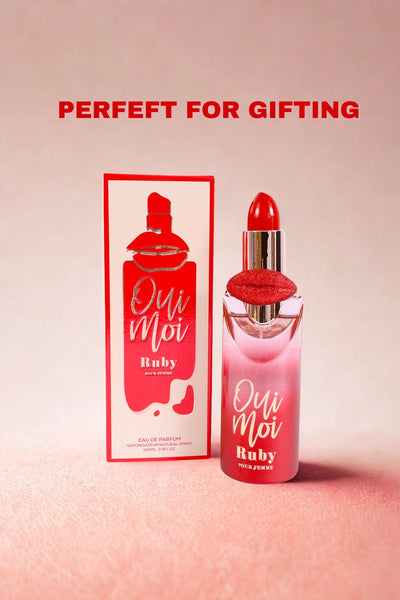 OUI MOI RUBY SPRAY PERFUME EAU DE PARFUM FOR WOMEN - 100ML/3.4 FL.OZ.