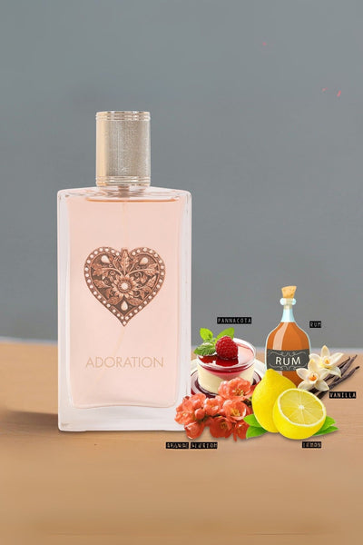 ADORATION SPRAY PERFUME EAU DE PARFUM FOR WOMEN - 100ML/3.4 FL.OZ.