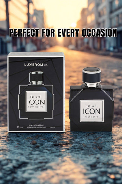 BLUE ICON SPRAY PERFUME EAU DE PARFUM FOR MEN - 100ML/3.4FL.OZ.