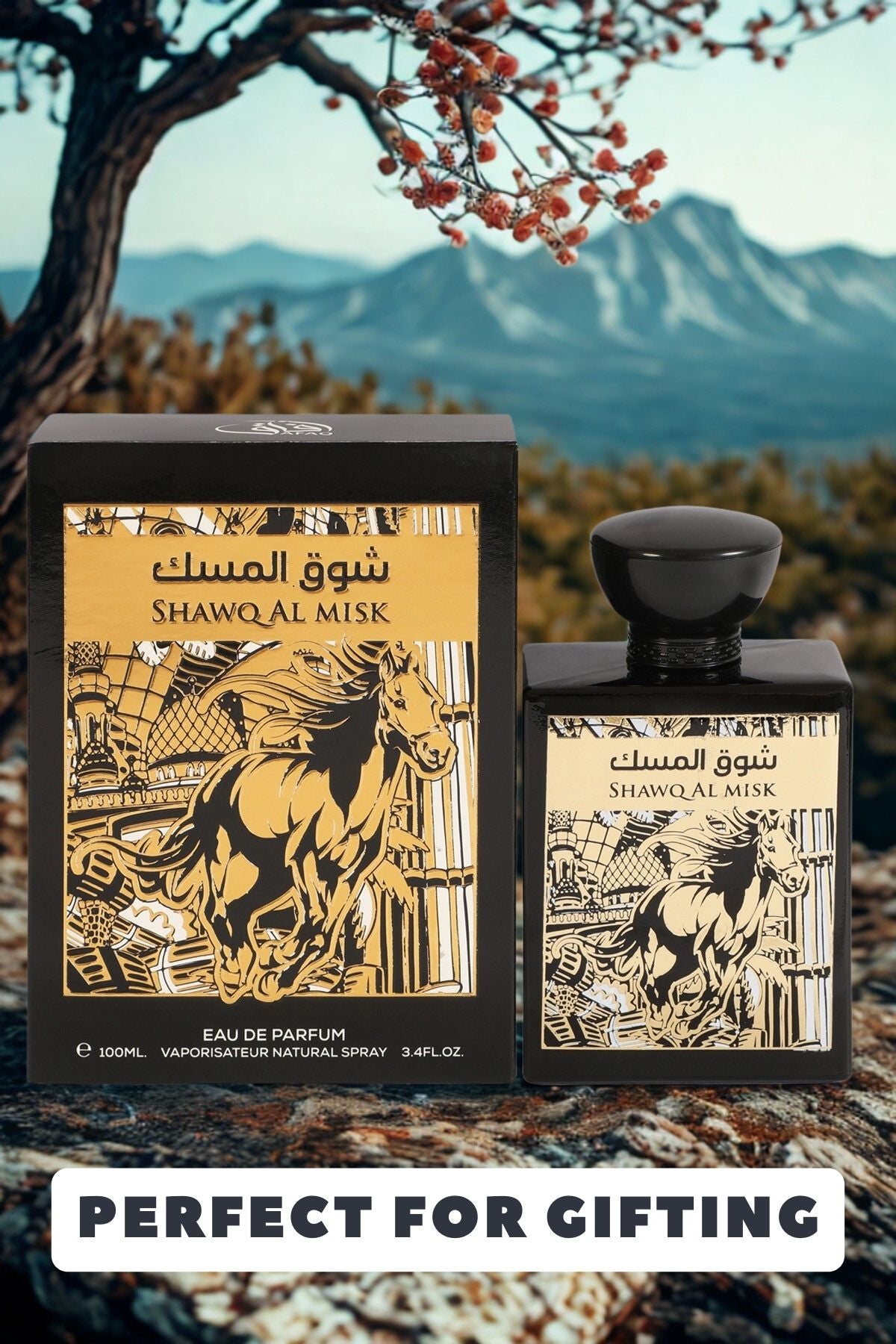 SHAWQ AL MISK SPRAY PERFUME EAU DE PARFUM FOR MEN AND WOMEN - 100ML/3.4FL.OZ.