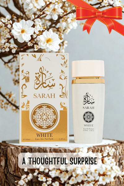 SARAH WHITE SPRAY PERFUME EAU DE PARFUM FOR WOMEN - 100ML/3.4 FL.OZ.