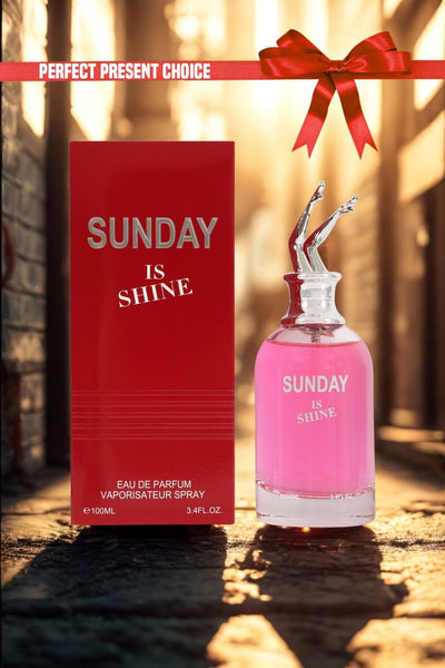 SUNDAY IS SHINE SPRAY PERFUME EAU DE PARFUM FOR WOMEN - 100ML/3.4 FL.OZ.