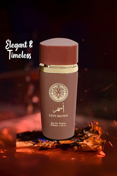 LION BROWN SPRAY PERFUME EAU DE PARFUM FOR MEN - 100ML/3.4FL.OZ.