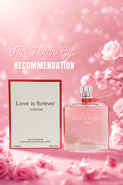 LOVE IS FOREVER INTENSE SPRAY PERFUME EAU DE PARFUM FOR WOMEN - 100ML/3.4 FL.OZ.