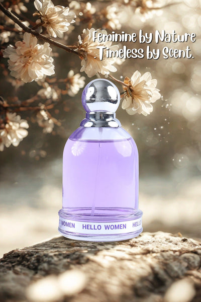 HELLO WOMEN SPRAY PERFUME EAU DE PARFUM FOR WOMEN - 100ML/3.4 FL.OZ.