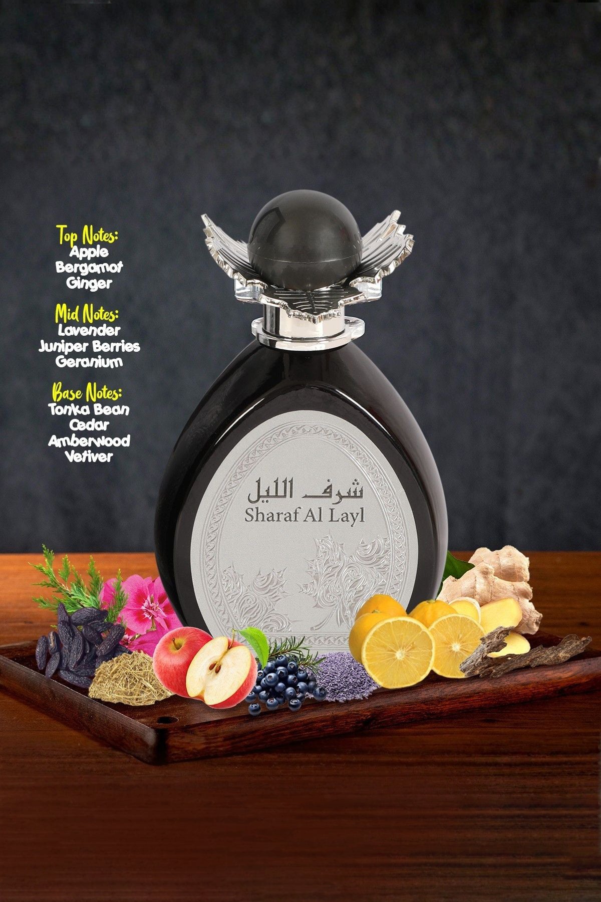 SHARAF AI LAYL SPRAY PERFUME EAU DE PARFUM FOR MEN - 100ML/3.4FL.OZ.