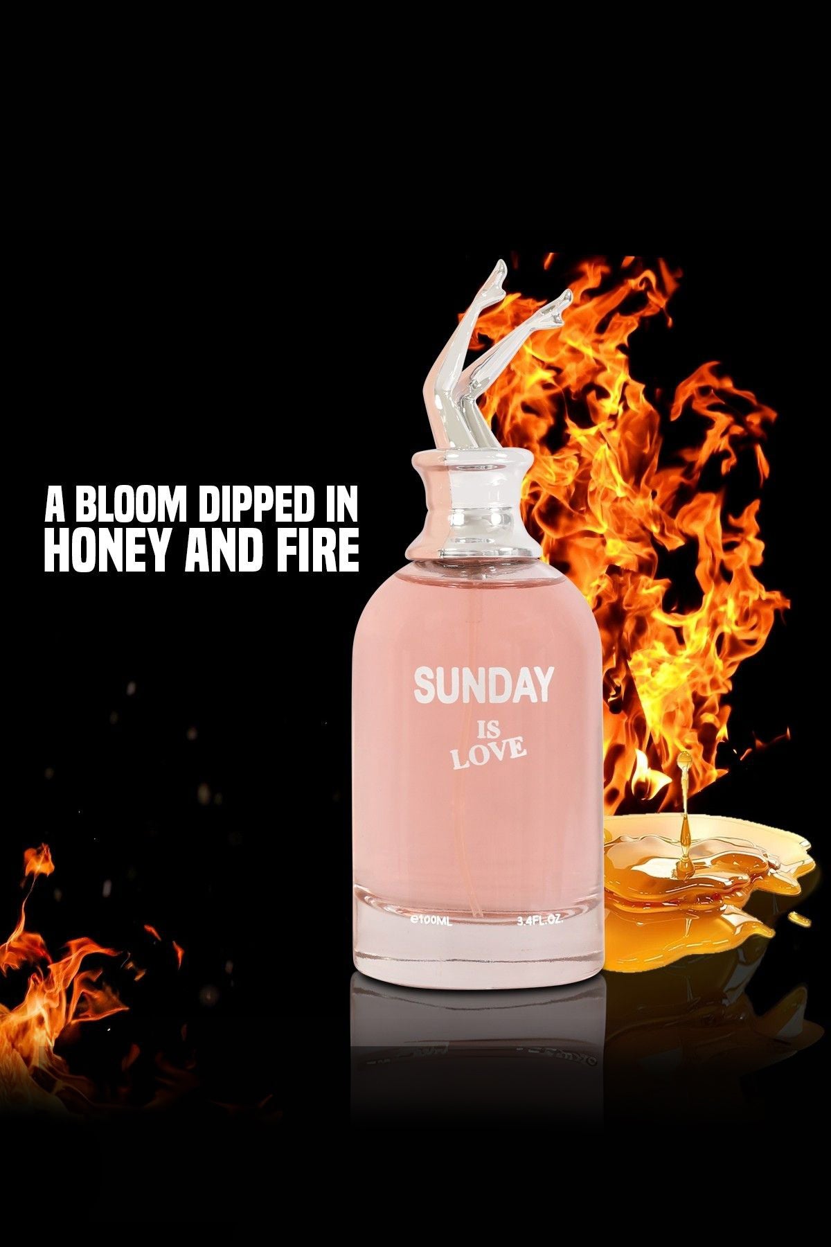 SUNDAY IS LOVE SPRAY PERFUME EAU DE PARFUM FOR WOMEN - 100ML/3.4 FL.OZ.