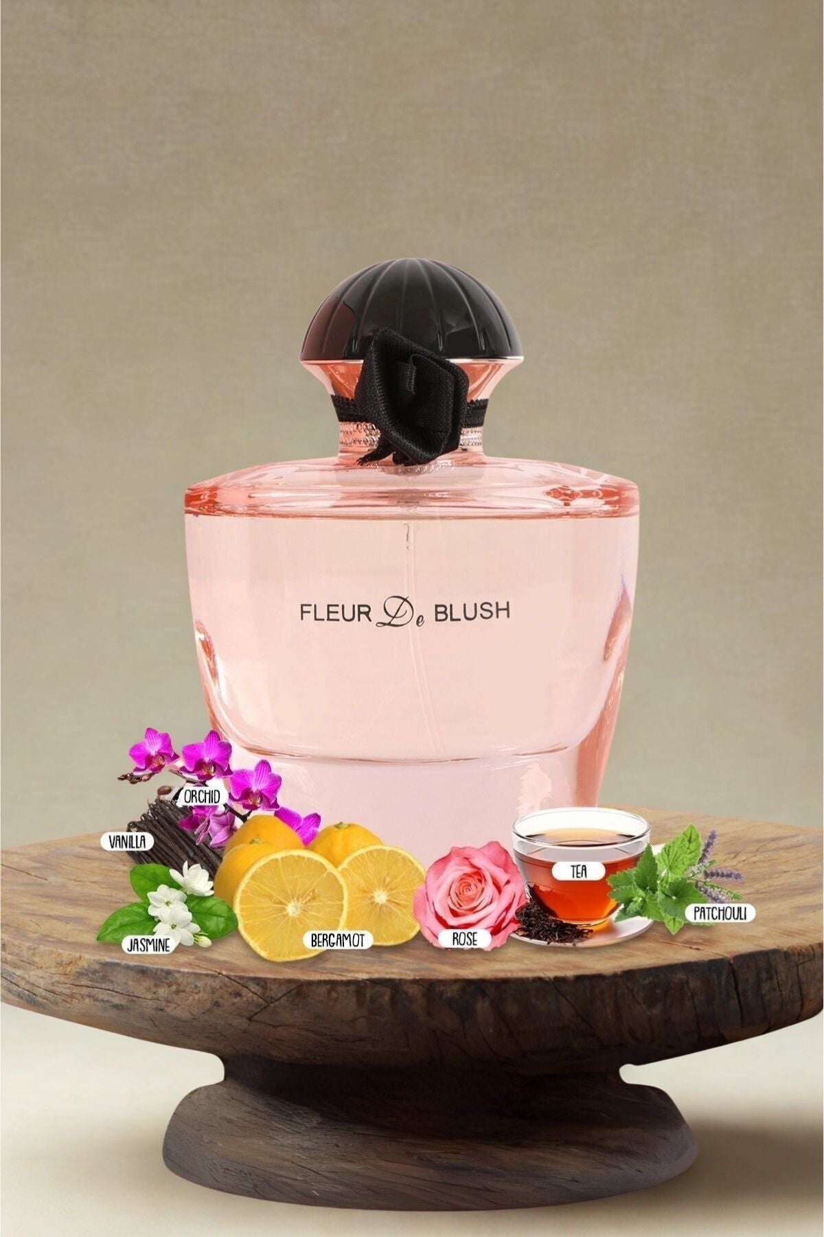 FLEUR DE BLUSH SPRAY PERFUME EAU DE PARFUM FOR WOMEN - 100ML/3.4FL.OZ.