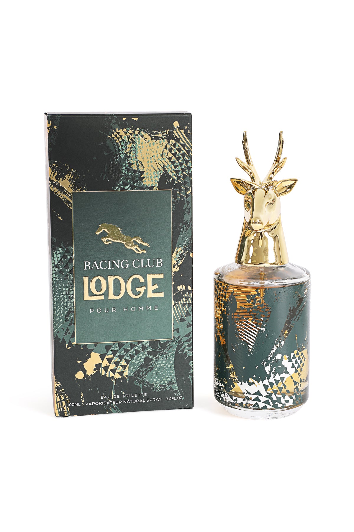 RACING CLUB LODGE SPRAY COLOGNE EAU DE TOILETTE FOR MEN - 100ML/3.4 FL.OZ.