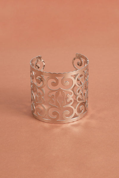 BOHO PATTERN CUFF BRACELET-