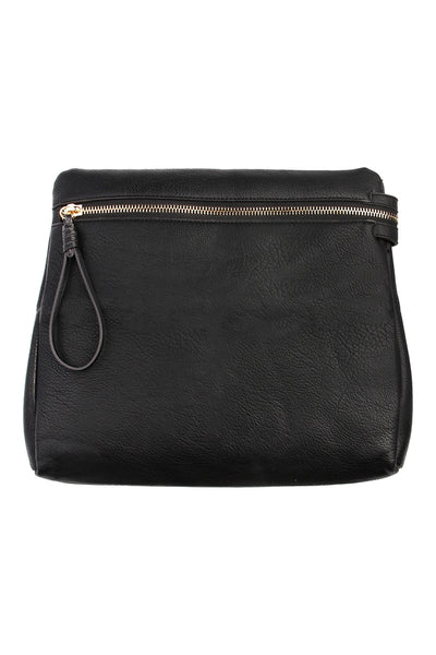 OVERSIZE CLUTCH WRISTLET LEATHER WALLET