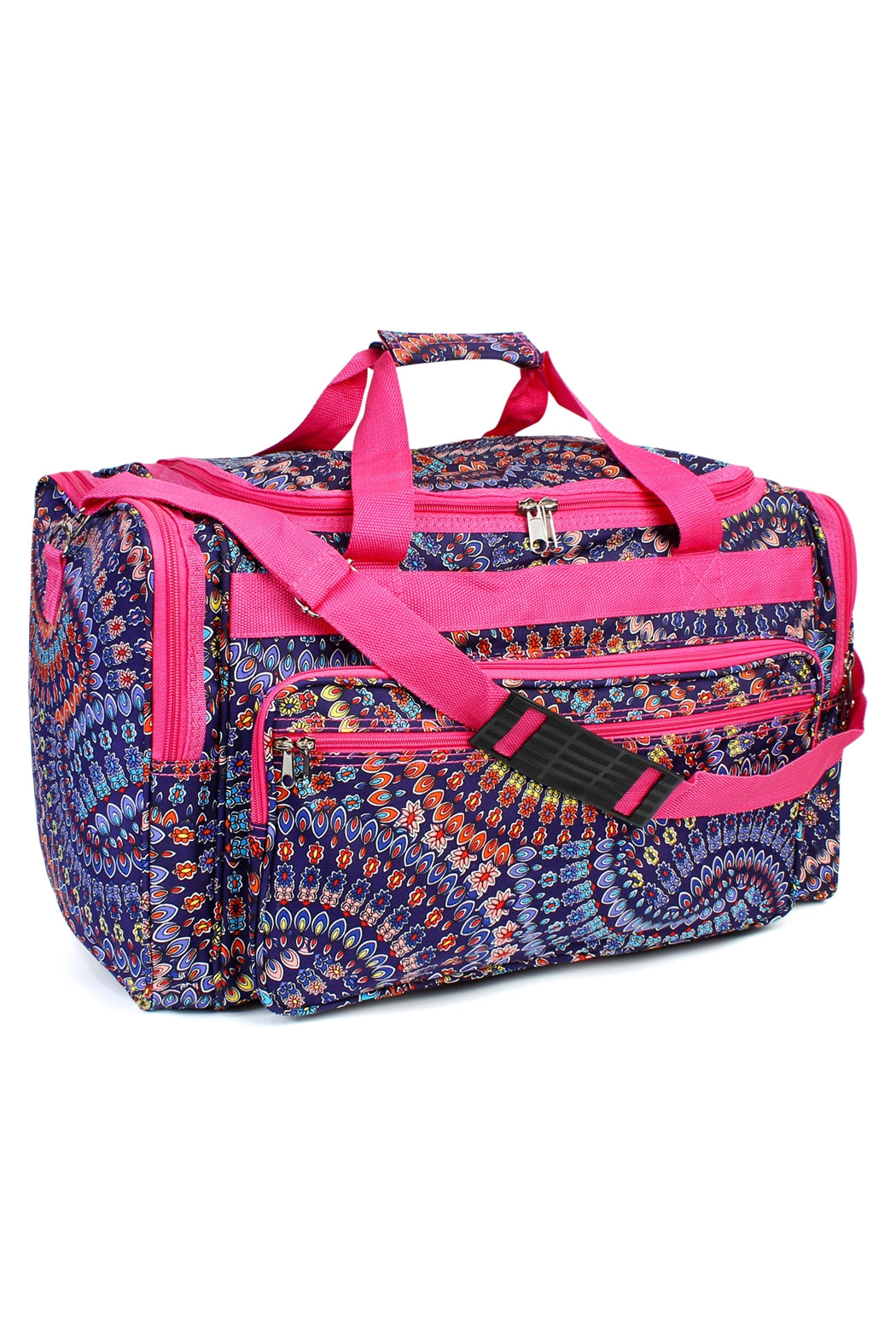 SPIRAL FLOWER 22 DUFFLE BAG