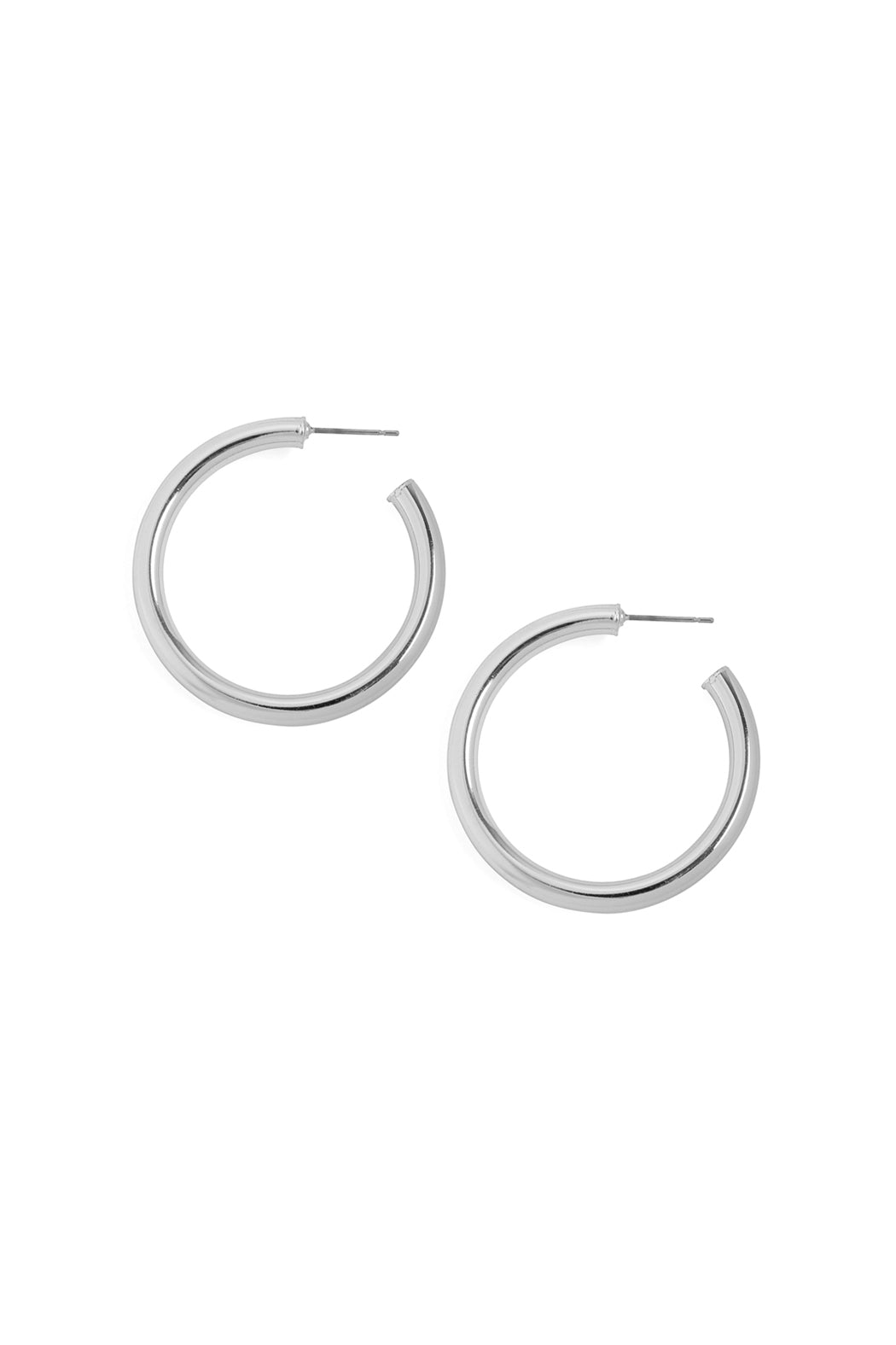 1.5" POST HOOP EARRINGS