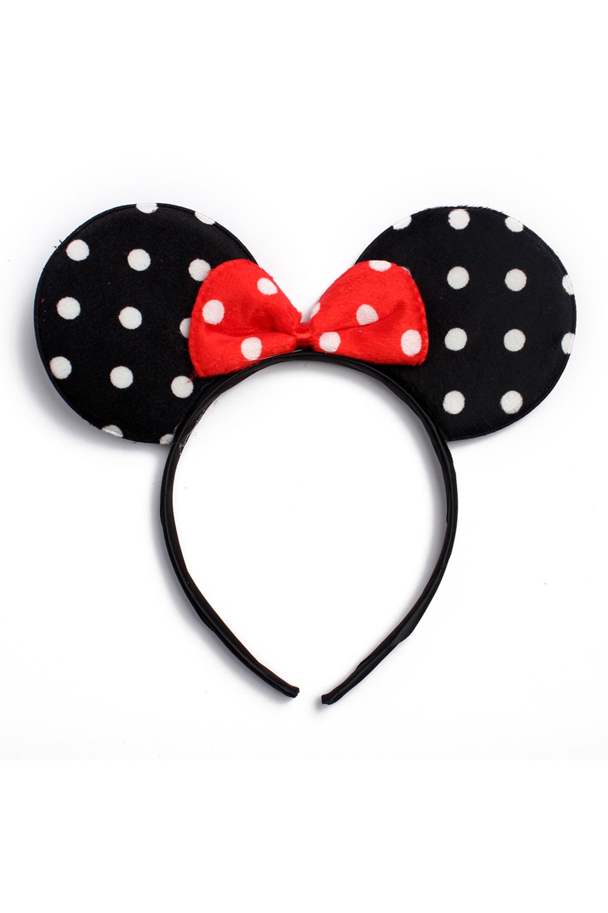 POLKA DOTS MOUSE EAR HAIR BAND