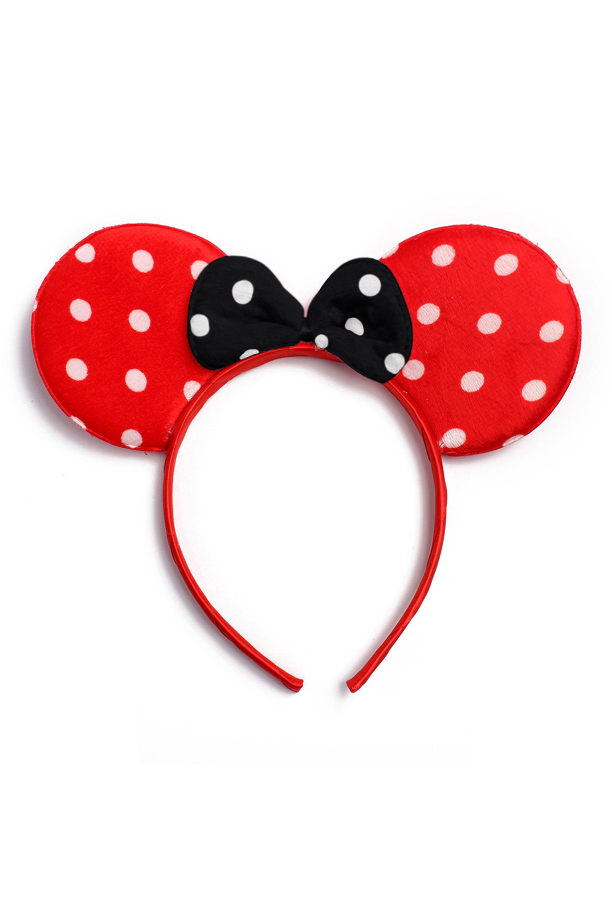 POLKA DOTS MOUSE EAR HAIR BAND