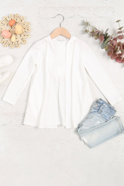 YMC30009TKV-KIDS LONG SLEEVE OPEN FRONT FRENCH TERRY HOODIE CARDIGAN 1-1-1-1-1-1-1-1