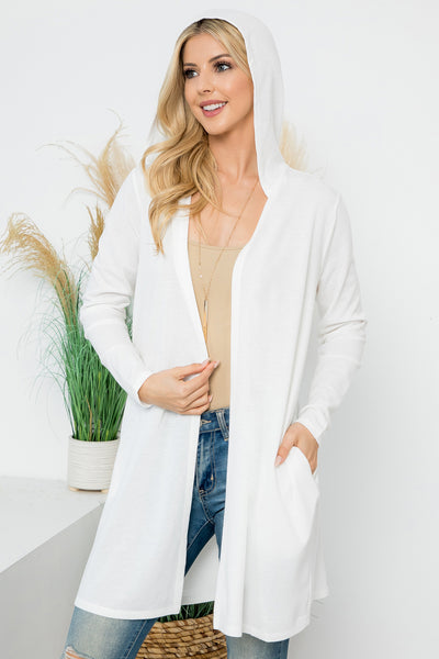 YMC30009V-LONG SLEEVE OPEN FRONT FRENCH TERRY HOODIE CARDIGAN 2-2