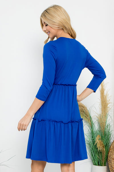 LONG SLEEVE MERROW DETAIL DRESS 1-1-1-1