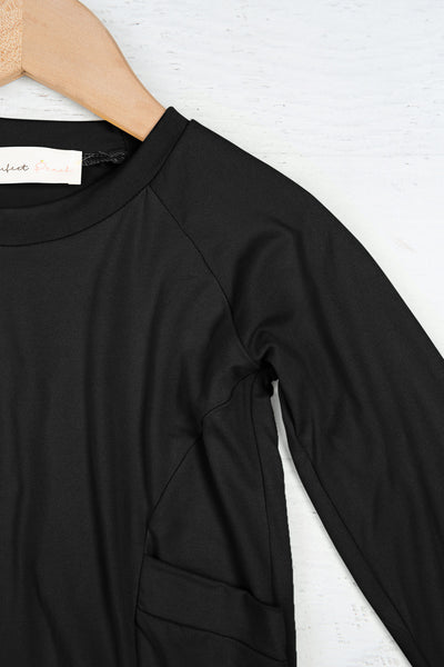 YMT20003TK-KIDS SOLID LONG SLEEVE ROUND NECK TOP 2-2-1-0-0-0-0-0