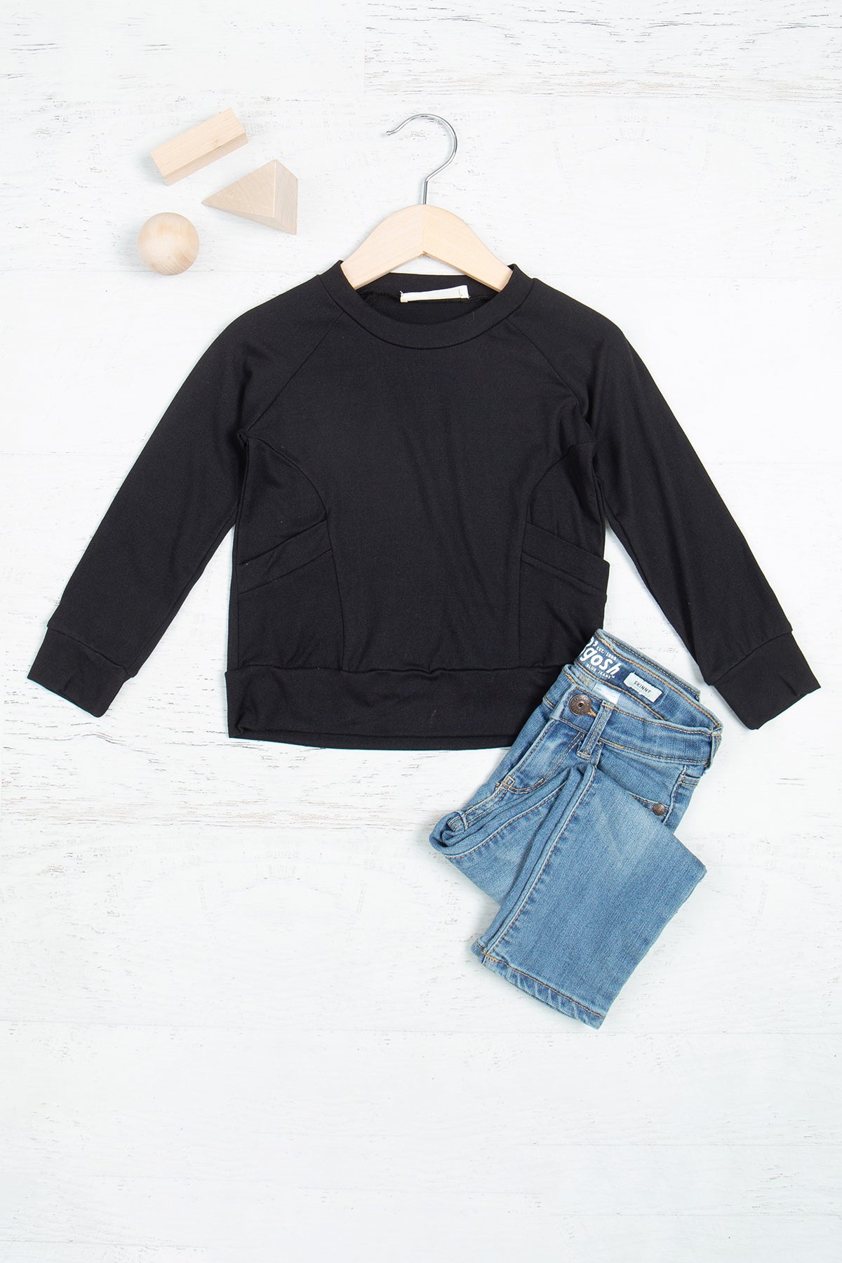 YMT20003TK-KIDS SOLID LONG SLEEVE ROUND NECK TOP 1-1-1-1-0-0-0-0