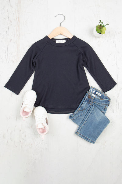 YMT20008TK-KIDS THERMAL KNIT QUARTER SLEEVE TOP 1-1-1-1-1-1-1-1