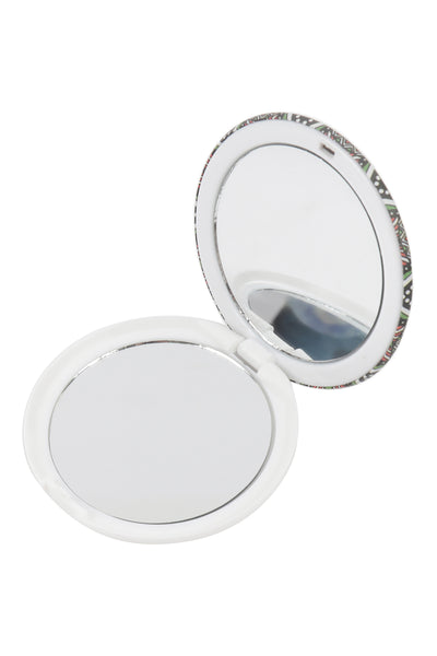 MANDALA PRINT CIRCLE COMPACT MIRROR SET
