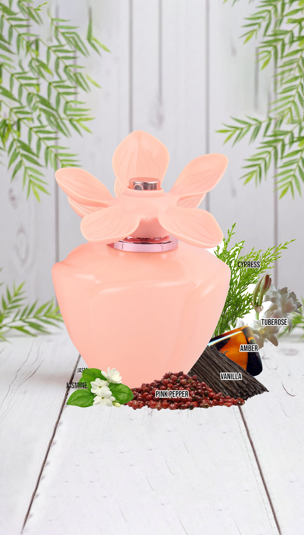 KIMBERLY'S ROSE SPRAY PERFUME EAU DE PARFUM FOR WOMEN - 100ML/3.4