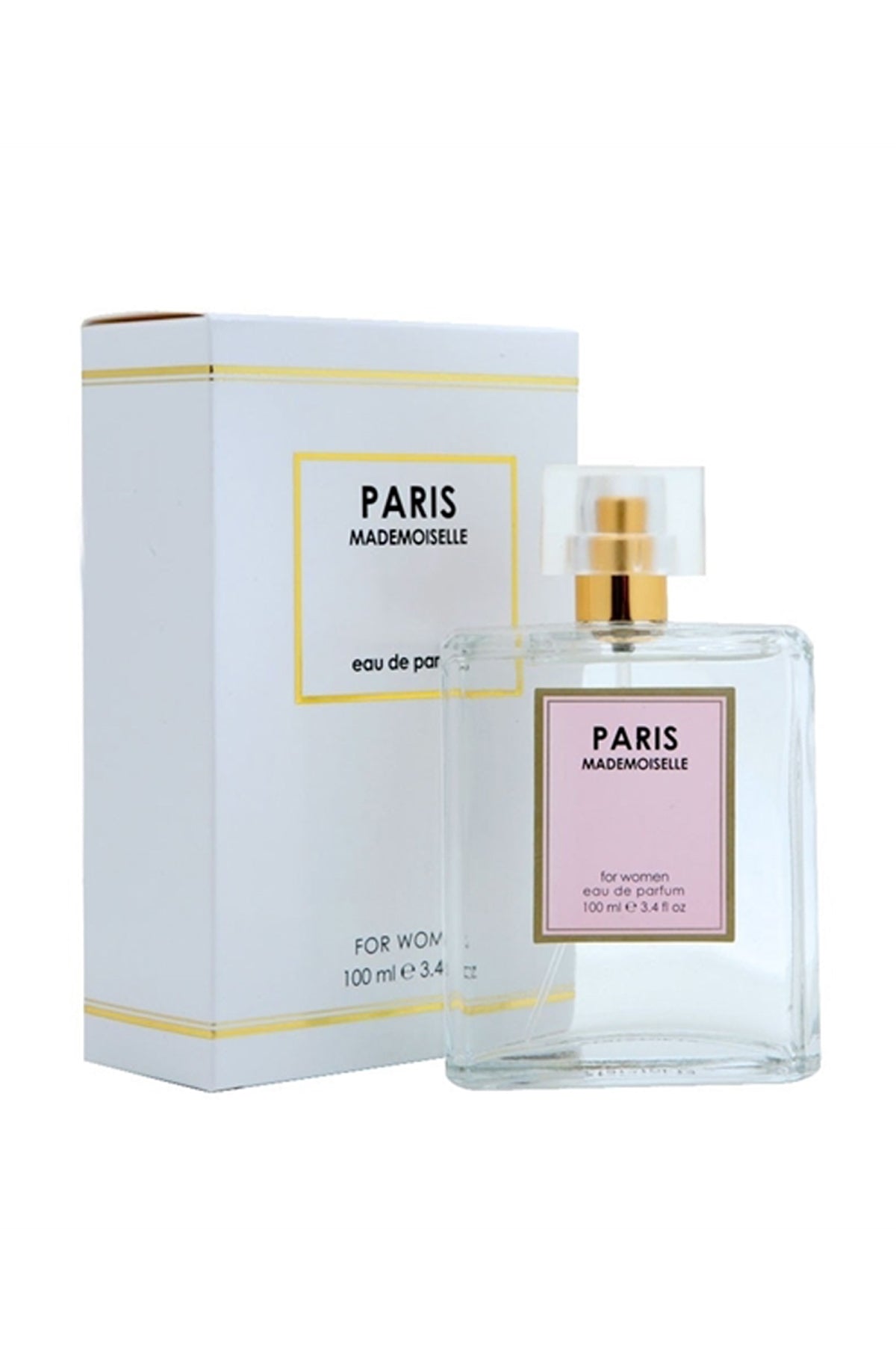 PARIS MADEMOISELLE SPRAY PERFUME EAU DE PARFUM FOR WOMEN - 100ML/3.4 FL.OZ.