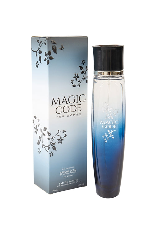 MAGIC CODE SPRAY PERFUME EAU DE PARFUM FOR WOMEN - 100ML/3.4 FL.OZ ...