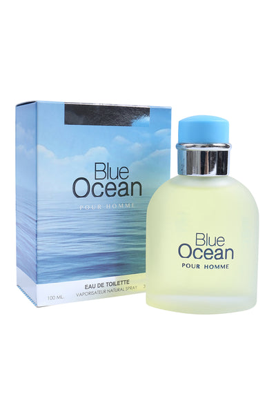 BLUE OCEAN SPRAY COLOGNE EAU DE TOILETTE FOR MEN - 100ML/3.4 FL.OZ.