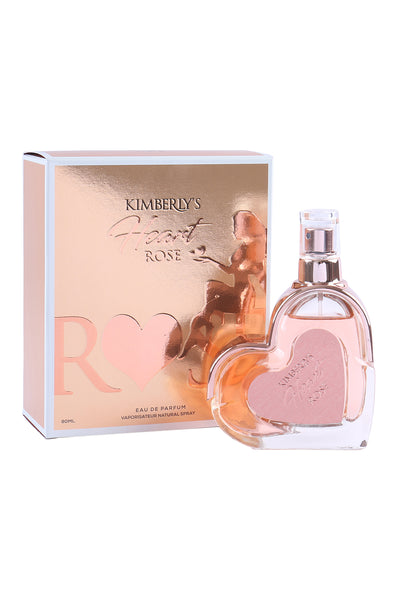 KIMBERLY HEART ROSE SPRAY PERFUME EAU DE PARFUM FOR WOMEN - 80ML/2.7 FL.OZ.