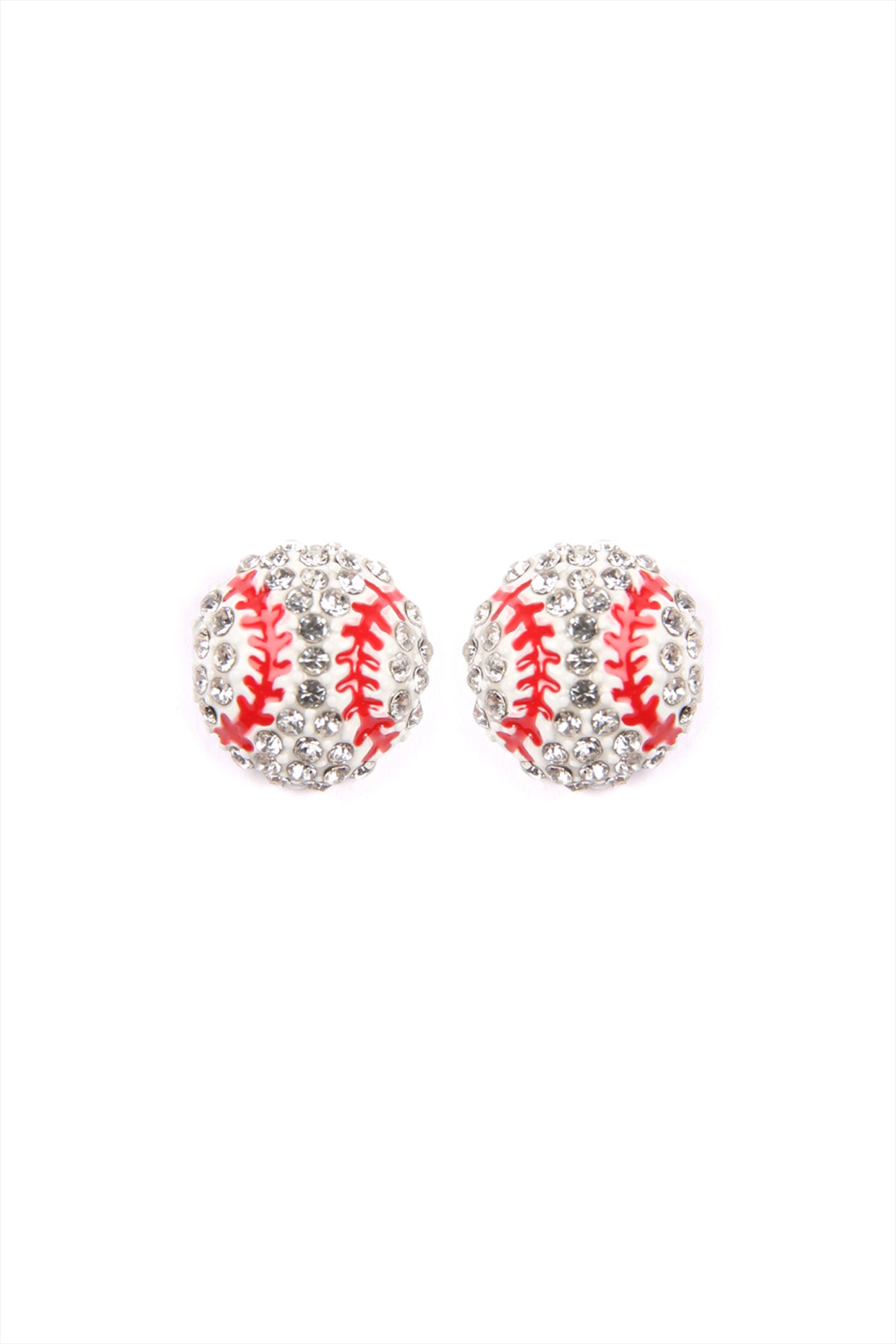 BASEBALL SPORTS STUD EARRINGS