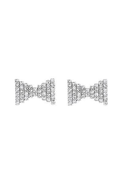 RHINESTONE BOW STUD EARRINGS (NOW $1.00 ONLY!)