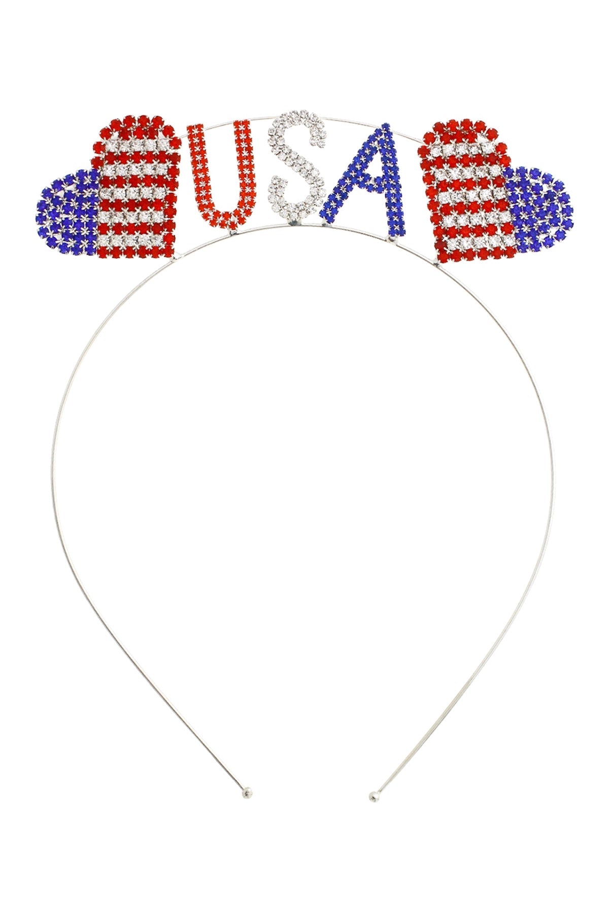 HEART USA FLAG HEADBAND HEAD ACCESSOREIS