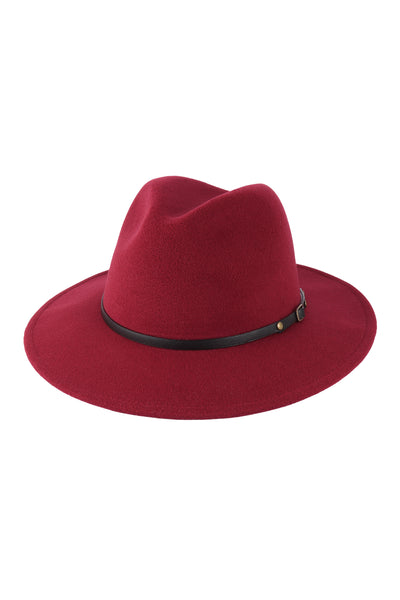 BRIM PANAMA HAT W/ PU BAND