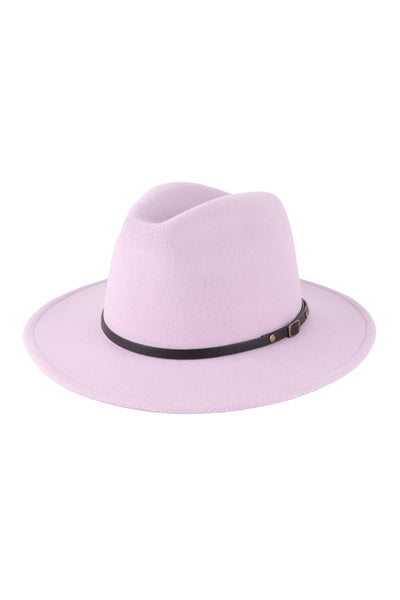 BRIM PANAMA HAT W/ PU BAND