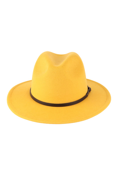 BRIM PANAMA HAT W/ PU BAND