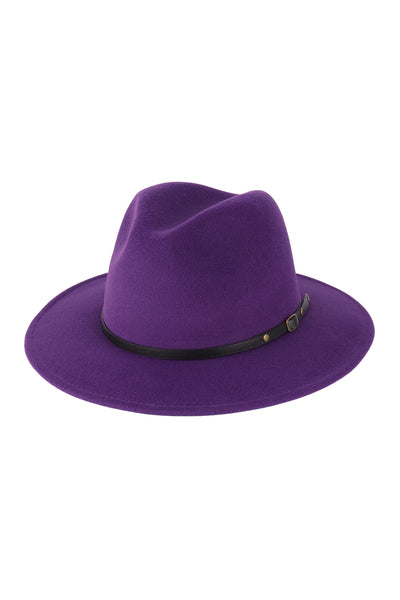 BRIM PANAMA HAT W/ PU BAND