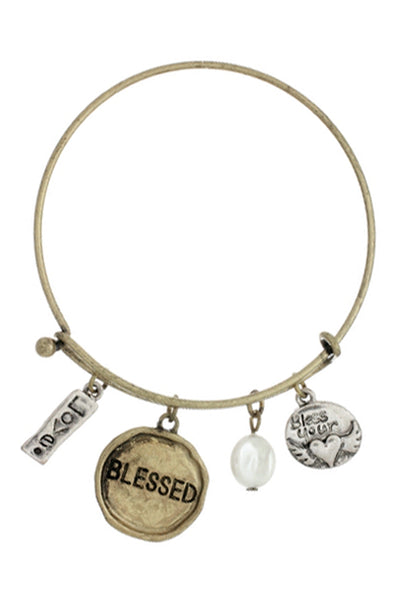 BRACELET HAMMERED BLESSED