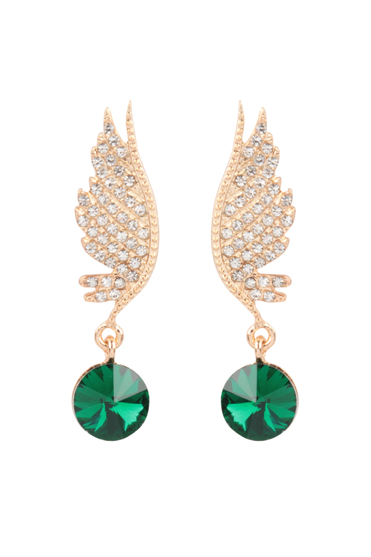 WING DROP RHINESTONE EARRING ASSORTED SET
