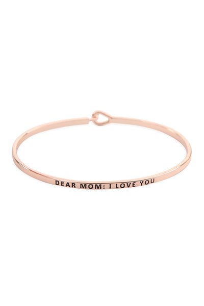 DEAR MOM FASHION BANGLE