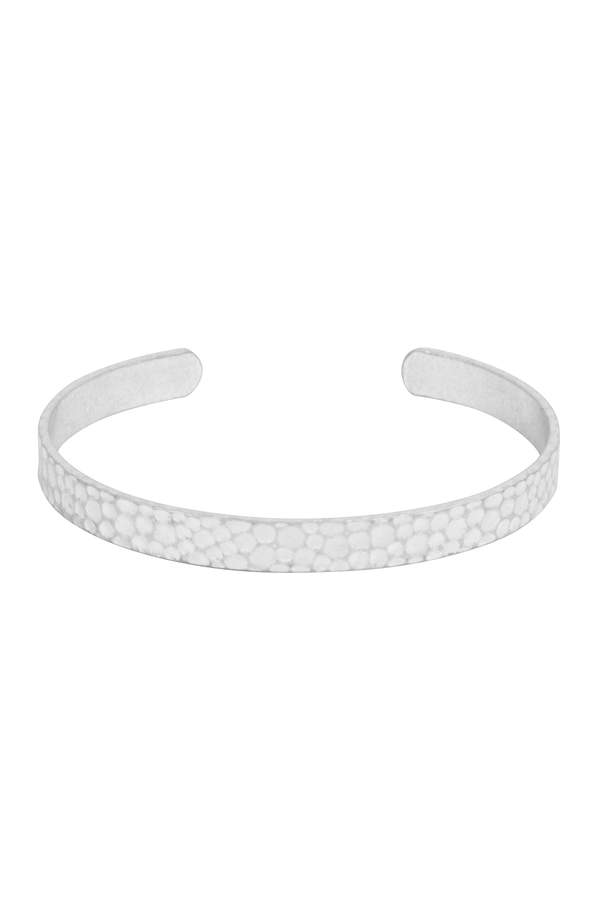 TEXTURED HAMMER CUFF BRACELET