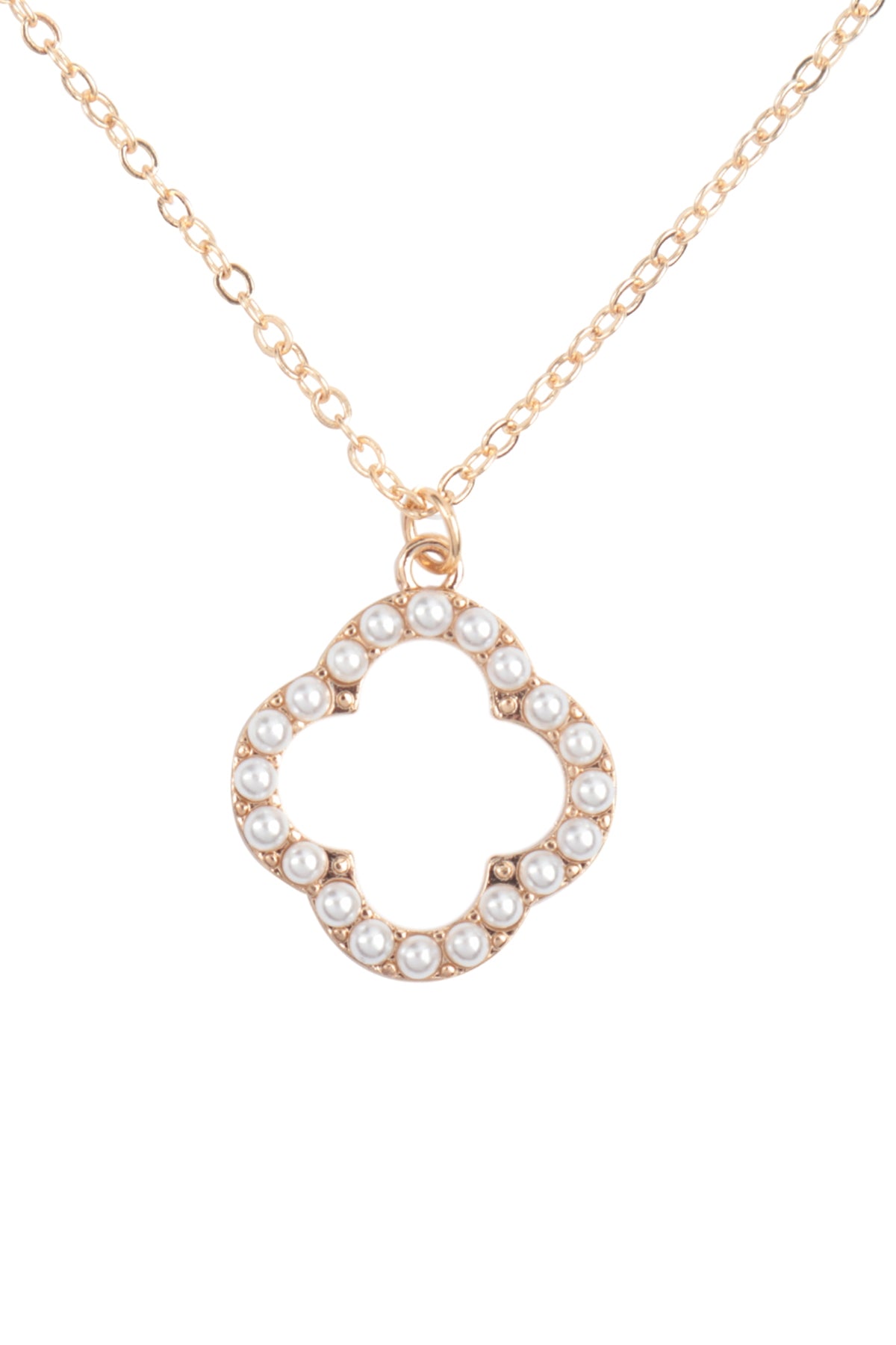 PEARL FLOWER NECKLACE