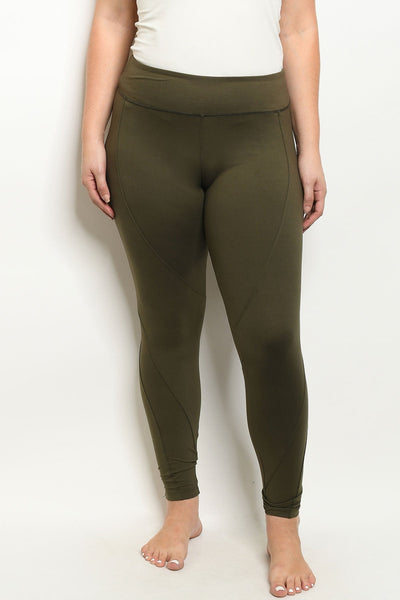 PLUS SIZE LEGGINGS YOGA PANTS