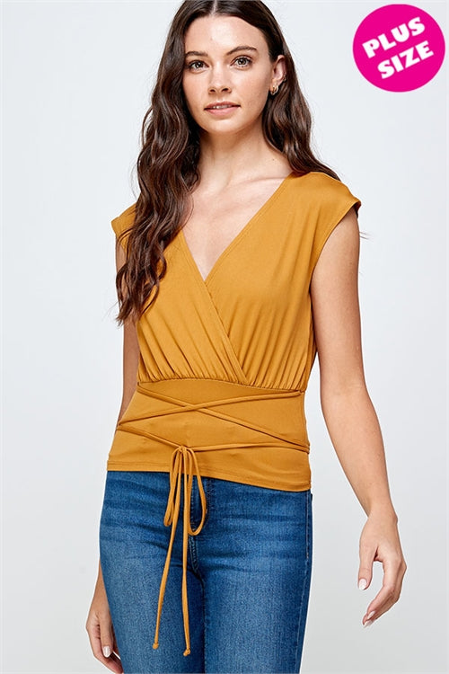 MUSTARD PLUS SIZE TOP-2-2-2