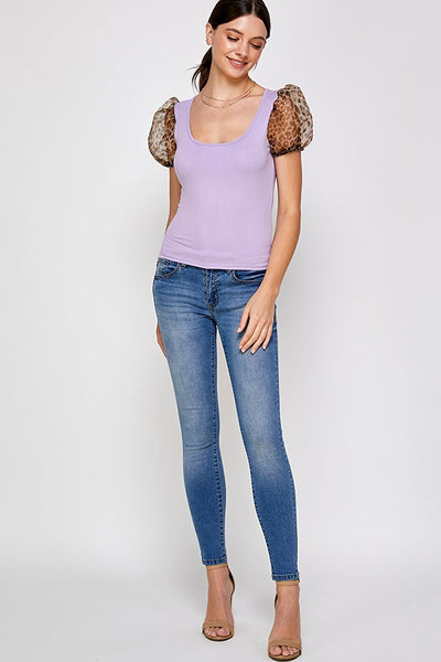 C76-A-2-WT2398 LAVENDER TOP 2-2-2