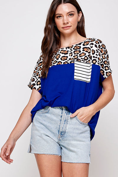 ROYAL LEOPARD TOP