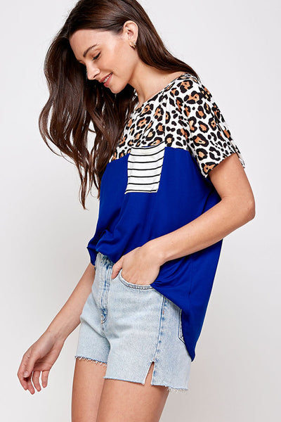 ROYAL LEOPARD TOP