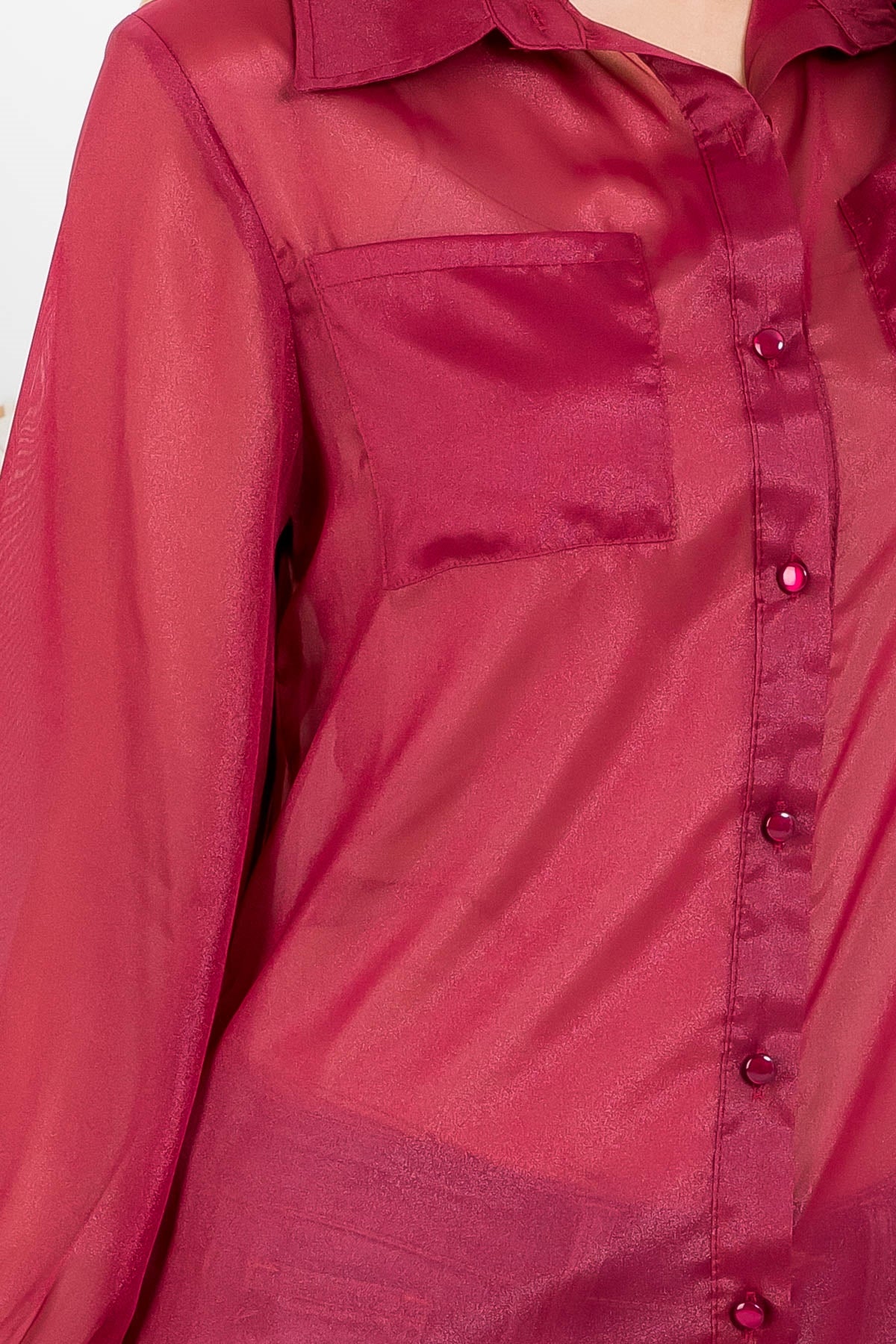 BURGUNDY LONG TOP (NOW $3.00 ONLY!)